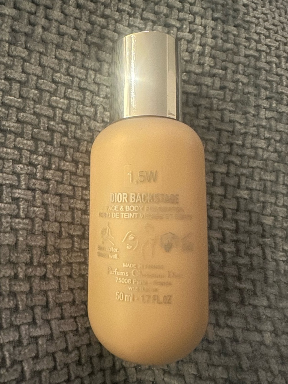 Christian Dior Backstage Face Body Foundation 1,5w Warm Liquid 50ml 1.7oz Makeup - Picture 2 of 2